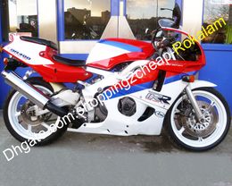 For Honda CBR400RR Shell NC29 CBR 400RR CBR400 RR Motorbike Bodywork Aftermarket Kit ABS Motorcycle Fairing Red Blue White 1990-1998