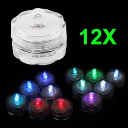 Neu 10 LED Submersible Wasserdichtes Licht RGB for Vase Hochzeitsfest Hot Sale