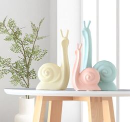 Nordic creative snail ornaments home accessories living room room wine cabinet cabinet decoration housewarming new home gifts