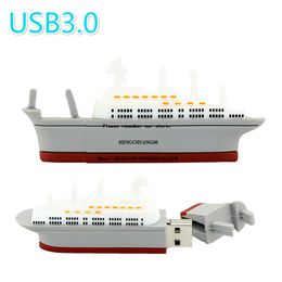 Steamship USB Flash Drive Ship Model Pen Drive 4GB 8GB 16GB 32GB 64GB 128GB Boat Pen Drive 2GB Pendrive USB Memory Stick Disk