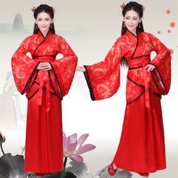 -Tang Dynasty femmes Ancient Han Robes performance Robes de danse classique Princesse et la Princesse Robes