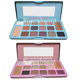 In stock New Makeup Eyeshadow 2 Styles 12 Fashion Colors Sugar Sweets the Sweetest Palette Matt Eyeshadow Palette