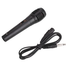 Handheld Professional Wired Dynamic Vocal Microphone microfono mikrofon Black with 1.5m Cable For Karaoke