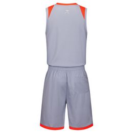 2019 New Blank Basketball jerseys printed logo Mens size S-XXL cheap price fast shipping good quality Grey G004AA1n