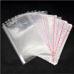 1000PCS Multi Size OPP Poly Bag Multi Style Clear Self Adhesive Seal Plastic Packaging Bag for Clothes &Phone&daily supplies