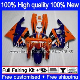 Body For KAWASAKI ZX 636 600CC ZX-636 1994 1995 1996 1997 orange blue 213MY.29 ZX636 ZX-6R ZX600 ZX 6 R 6R ZX6R 94 95 96 97 Fairings