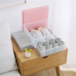 Plastic Storage Box Drawer Organizer Underwear Bra Scarfs Socks Organizer Box Drawer Clothes Storage