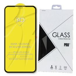 Full Cover 21D 9D Tempered Glass Screen Protector AB Glue FOR LG Stylo 5 K40 W10 W30 100PCS/LOT Retail package