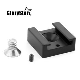 5pcs 1//4 Flat Head Convert Slotted Hidden Screw for Camera Tripod Monopod Quick Release Plate