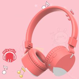 colorful E86 Bluetooth Headphones Children Folding Phone Music Headphones headhands Student learning headphones 4 colors dhl free