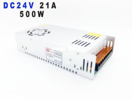 Freeshipping Supernova Sale DC24V Switching 21A 500W Power Supply Unit AC110/220V Led Driver For Strip Lamps Wholesale 1pcs/lot