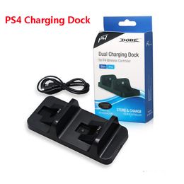 For PS4 Charger Dual Power Supply Charging Dock Station For Sony Playstation 4 PS4 Slim PS4 Pro Controller Charger