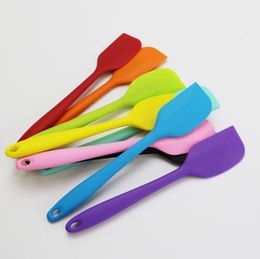 Small silicone spatula jam cream spatula multifunctional solid butter spatula baking tool bakeware kicthen tools SN400