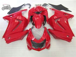 Customize ABS plastic fairing kits for Kawasaki Ninja 250R ZX250R ZX 250 2008-2014 EX250 08-14 red motorcycle injection fairings parts AB18