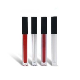 5ml Empty Clear Frosted Lip Gloss Bottle, DIY Plastic Liquid Lipstick Tube,Professional Ms Lip Beauty Makeup Tools F3792