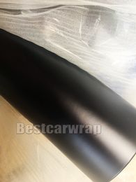 Black chrome matte vinyl wrap for Whole car WRAP styling covering FOIL size 1 52x20m Roll 4 98x66ft301S