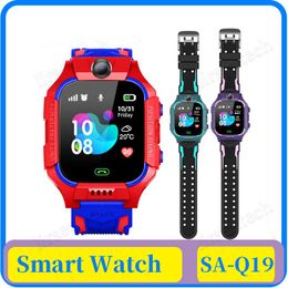 Q19 SOS Camera Smart Watch Baby LBS Position Lacation Tracker Smart Kids Watch Voice Chat Flashlight children VS Q100