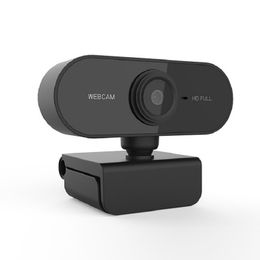 Videocamera per computer HD 1080P Videocamera Web USB Webcam Microfono fonoassorbente incorporato 1920 * 1080 Risoluzione dinamica Dropship