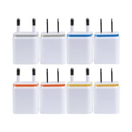 Dual Porte USB 2.1A+1A US US AC Travel Wall Charger Adattatore Plug per Samsung Galaxy Note 8 10 S8 S10 HTC Telefono Android