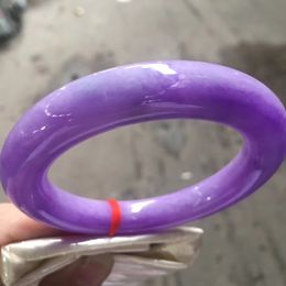Beautiful Chinese handwork nature Cat/'s eye purple bracelet 58-62mm