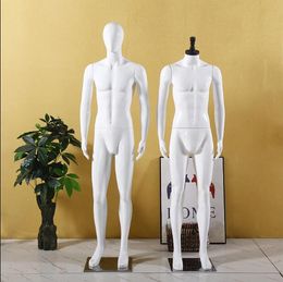 ABS plastic 2style male mannequin full body model Jewellery display stand wedding dress design clothing store dummy platform 1pc D144