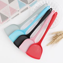 Silicone Spatula Turners Kitchen Utensil Turners Spatula Heat Resistant Silicone Pan Spatula Cake Kitchen Cooking Tool