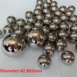 5pcs/lot Dia 42.863mm high quality steel ball bearing steel balls precision G16 Diameter 42.863mm