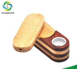 2020 Hand-made double-deck pipe solid wood pipe