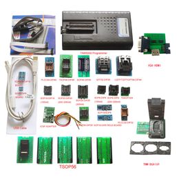 Freeshipping TNM5000 EPROM Nand Programmer+21pc socket include TNM-KBD adapter,for vehicle/notebook/laptop repair,support ISP,JTAG,NAND,flas