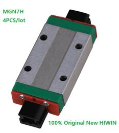 4pcs/lot Original New HIWIN MGN7H mini linear block for linear guide CNC router