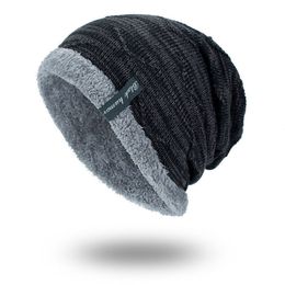 Winter Hat for Men Beanies For women Caps Fluffy Thick Kalpak Male Mens Winter Caps Skullies Bonnet Homme Hiver