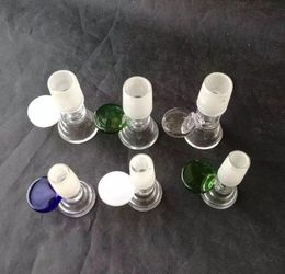 Handheld adapter glass bongs accessories   , Colorful Pipe Smoking Curved Glass Pipes Oil Burner Pipes Water Pipes Dab Rig Glass Bongs Pipe