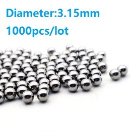 1000pcs/lot Dia 3.15mm steel ball bearing steel balls high quality free shipping