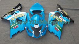 Motorcycle Fairing kit for SUZUKI GSXR600 750 K4 04 05 GSXR 600 GSXR 750 2004 2005 sky blue Fairings set SF78