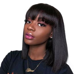 Chinese Bang Black Hairstyles