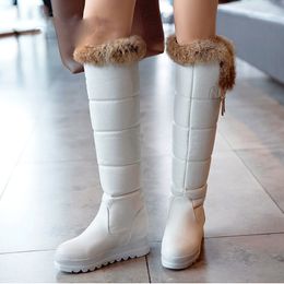 Women Winter Boots Sexy Knee High Women Snow Boots Women's Fashion Winter Thigh High Boots Shoes Woman