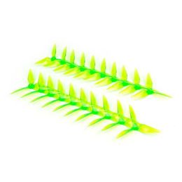 10 Pairs Kingkong 5051 5x5.1 Inch 3-Blade Single Colour CW CCW Propeller for Racing Quadcopter - Green