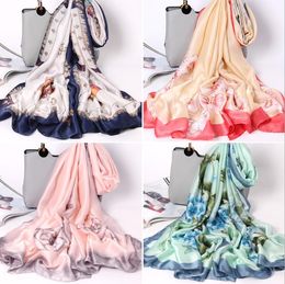 2020 New Oversize Scarf Women Spring Autumn Winter Middle-Aged Shawl Long dual-Use Joker Mother Gift Scarves Muslim Headscarf