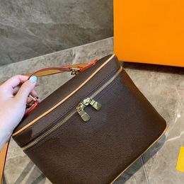 women multipurpose classic printing handbags purses cosmetic bag genuine leather bag large capacity crossbody bag d1324