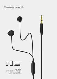 Remax verkabeltes leichtes In-Ear-Musik-Headset, 3,5-mm-Schnittstelle, Einknopf-Kabelsteuerung mit Mikrofon-Kristallbox, RM-550-Verpackung