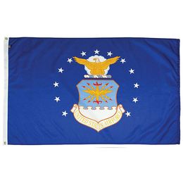 3X5 USA Air Force Flag Custom Flags Banners Polyester Fabric Hanging Advertising Usage ,Outdoor Indoor Usage