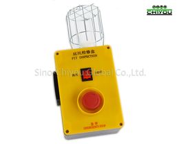 Elevator pit inspection box emgergency stop button with hoist way light
