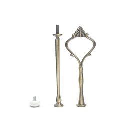Bronze Wholesale 2 Tier Birthday Handle Wedding Party Plate Center Fitting Tool Hardware Cake Stand Rod