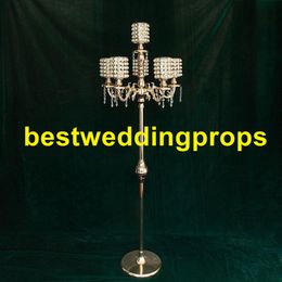 New style Wedding table decorations metal gold Centrepiece stands best0664
