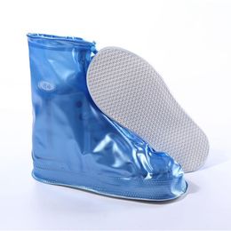 Hot Sale- Waterproof Overshoes Shoe Covers Protector Men Women's Children Rain Cover for Shoes Shoes Accessories Zippered Rainproof