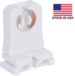 Stock In USA + T8 lamp holder aging Test lampholders T10 fluorescent light LED tube G13 socket Lamp Bases free shippping