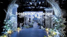 New arrival Ceremony Wedding Aisle Decoration Chandelier Chain for wedding hall wedding stage and out door decoration best0594