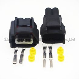 Grey 2 Pin Auto Fog Lamp Plug connector,2in Car waterproof electrical connector for KIA,SGMW,Chevrolet,SPARK ect.