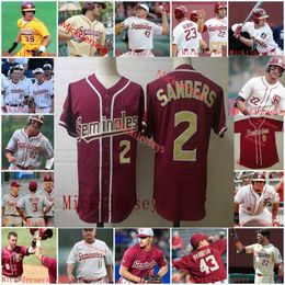 deion sanders florida state baseball jersey