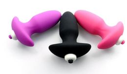 10 Speeds Vibrating Anal Butt Plug,Anal Vibrator,Unisex Prostate Massager for Couple,Adult Sexy Products Sex Toys Colours Free Shipping